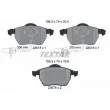 TEXTAR 2301881 - Jeu de 4 plaquettes de frein avant