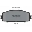 TEXTAR 2434701 - Jeu de 4 plaquettes de frein avant
