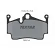TEXTAR 2454101 - Jeu de 4 plaquettes de frein arrière