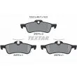 TEXTAR 2457401 - Jeu de 4 plaquettes de frein arrière