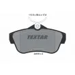 TEXTAR 2457803 - Jeu de 4 plaquettes de frein arrière