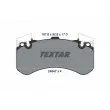 TEXTAR 2484701 - Jeu de 4 plaquettes de frein avant