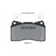 TEXTAR 2591501 - Jeu de 4 plaquettes de frein avant