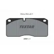 TEXTAR 2906705 - Jeu de 4 plaquettes de frein avant