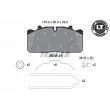 TEXTAR 2928501 - Jeu de 4 plaquettes de frein avant
