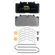 TEXTAR 2928501 - Jeu de 4 plaquettes de frein avant