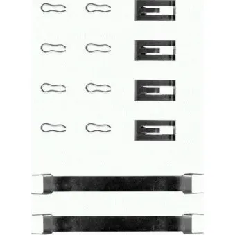 Kit d'accessoires, plaquette de frein à disque TEXTAR [82015200]