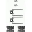 Kit d'accessoires, plaquette de frein à disque TEXTAR [82016800]