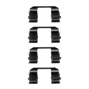 TEXTAR 82050400 - Kit d'accessoires, plaquette de frein à disque