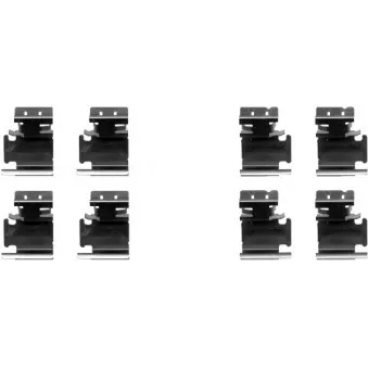 TEXTAR 82054300 - Kit d'accessoires, plaquette de frein à disque