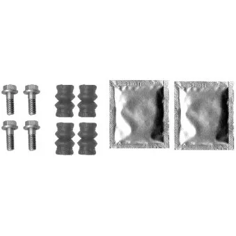 Kit d'accessoires, étrier de frein TEXTAR 82063500 pour MAN F2000 CLC 200 Kompressor - 184cv