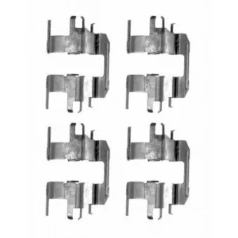 Kit d'accessoires, plaquette de frein à disque TEXTAR [82503300]