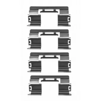 Kit d'accessoires, plaquette de frein à disque HERTH+BUSS JAKOPARTS J3660907