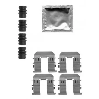 TEXTAR 82518100 - Kit d'accessoires, plaquette de frein à disque