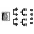 Kit d'accessoires, plaquette de frein à disque TEXTAR [82549800]