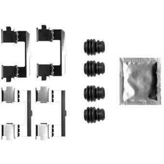 Kit d'accessoires, plaquette de frein à disque TEXTAR 82551000