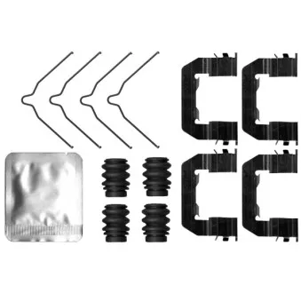 Kit d'accessoires, plaquette de frein à disque TEXTAR [82554100]