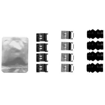 Kit d'accessoires, plaquette de frein à disque HERTH+BUSS JAKOPARTS J3662029