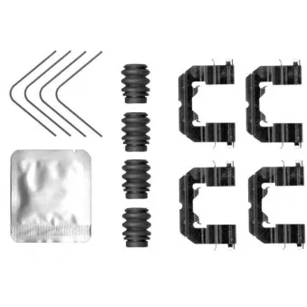 TEXTAR 82554300 - Kit d'accessoires, plaquette de frein à disque