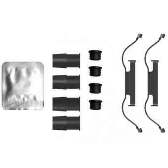 Kit d'accessoires, plaquette de frein à disque TEXTAR OEM 3555133