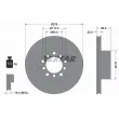 Jeu de 2 disques de frein avant TEXTAR [92020400]