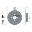 TEXTAR 92036003 - Jeu de 2 disques de frein avant