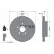 TEXTAR 92060100 - Jeu de 2 disques de frein arrière