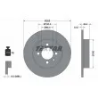 TEXTAR 92064903 - Jeu de 2 disques de frein arrière