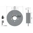 TEXTAR 92097800 - Jeu de 2 disques de frein arrière