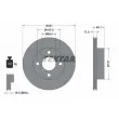 TEXTAR 92113300 - Jeu de 2 disques de frein avant