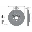 TEXTAR 92115800 - Jeu de 2 disques de frein avant