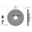 TEXTAR 92118303 - Jeu de 2 disques de frein avant