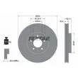 TEXTAR 92121305 - Jeu de 2 disques de frein avant