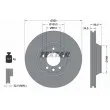 TEXTAR 92121705 - Disque de frein avant gauche