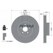 TEXTAR 92124200 - Jeu de 2 disques de frein avant