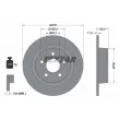 TEXTAR 92124903 - Jeu de 2 disques de frein arrière