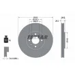 TEXTAR 92133203 - Jeu de 2 disques de frein avant