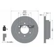 TEXTAR 92135103 - Jeu de 2 disques de frein arrière