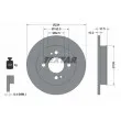 Jeu de 2 disques de frein avant TEXTAR [92147200]