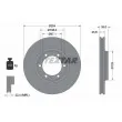 TEXTAR 92166900 - Jeu de 2 disques de frein avant