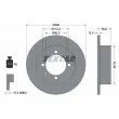 TEXTAR 92169603 - Jeu de 2 disques de frein arrière