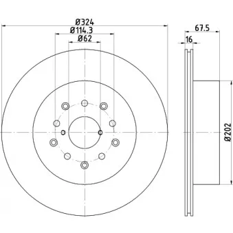 TEXTAR 92170903 - Jeu de 2 disques de frein arrière