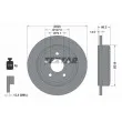 TEXTAR 92177403 - Jeu de 2 disques de frein arrière