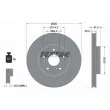 TEXTAR 92177903 - Jeu de 2 disques de frein avant