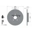 TEXTAR 92195200 - Jeu de 2 disques de frein arrière