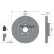 TEXTAR 92195300 - Jeu de 2 disques de frein avant