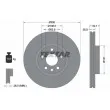 TEXTAR 92196905 - Jeu de 2 disques de frein avant