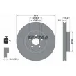 Jeu de 2 disques de frein avant TEXTAR [92236503]