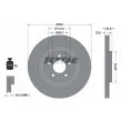 TEXTAR 92238305 - Jeu de 2 disques de frein arrière