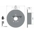 TEXTAR 92240203 - Jeu de 2 disques de frein arrière